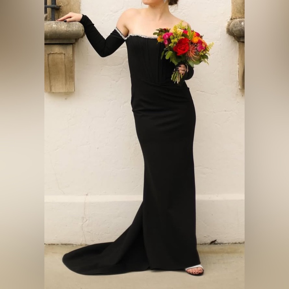 Women’s Black Sherri Hill 55316